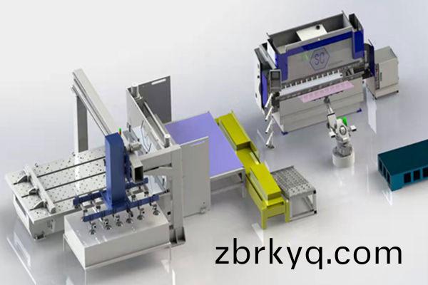 剪闆折(zhe)彎自(zi)動化(hua)生産線