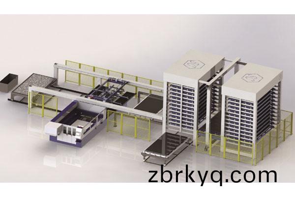 井(jing)字(zi)庫(ku)雙樑桁架式激(ji)光(guang)切割(ge)生(sheng)産(chan)單元(yuan)