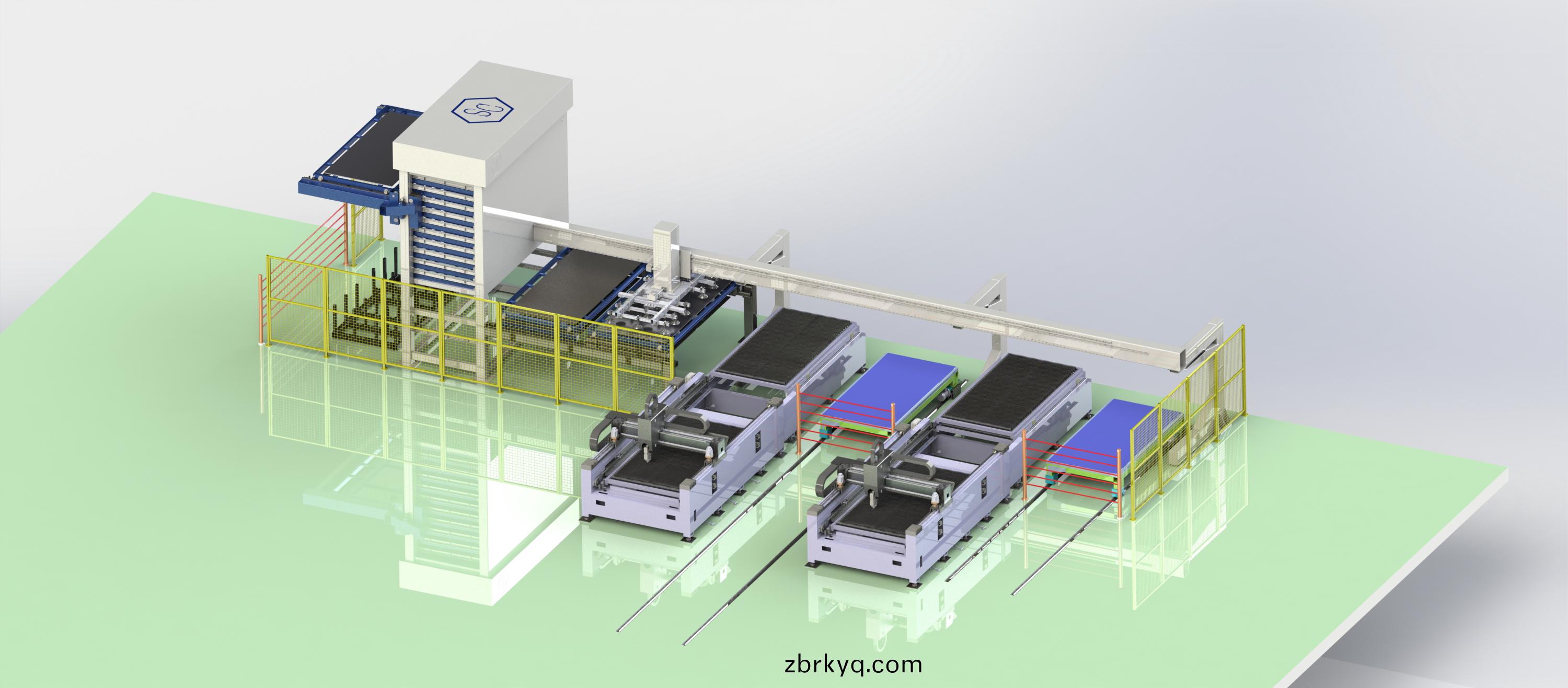 激(ji)光(guang)切割機(ji)生(sheng)産線